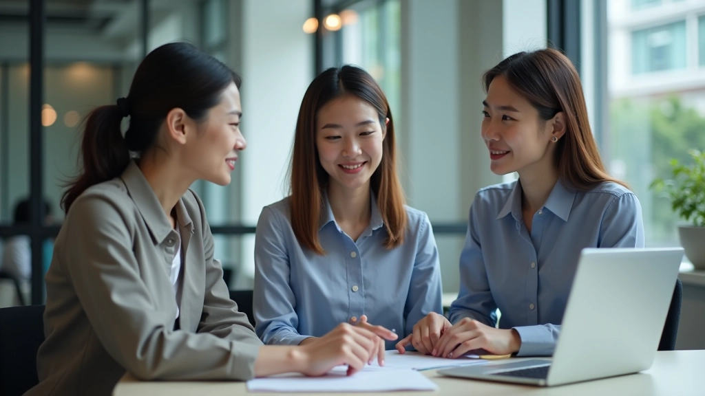 Team collaborating and building professional relationships